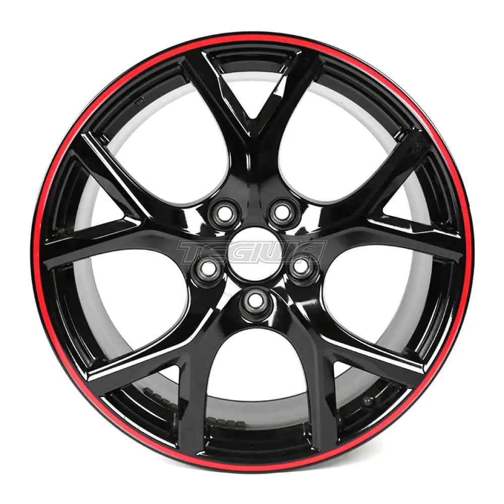 Genuine Honda 19" 8.5J 5x120 ET60 Alloy Wheel Black Civic Type-R FK2 FK8 15-21