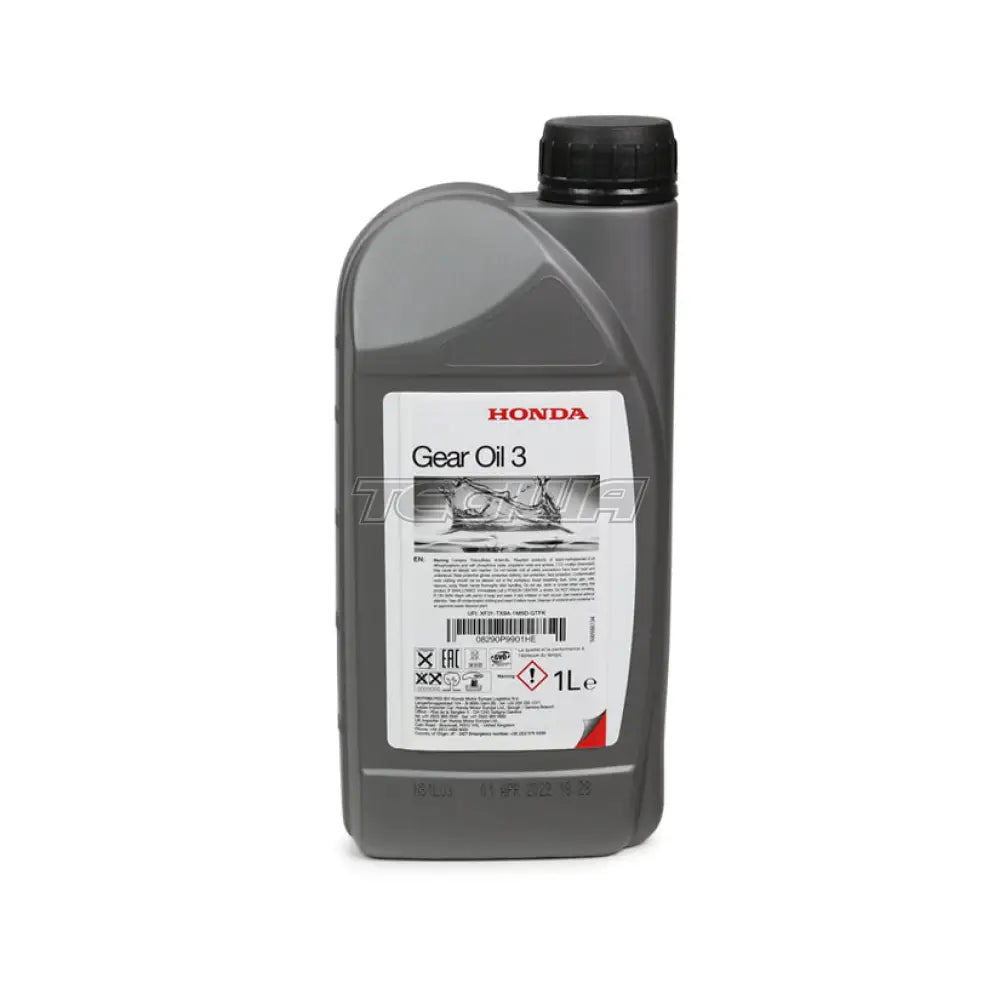 Genuine Honda Gear Oil 3 Rear Diff Differential Oil Fluid 1L 1 Litre - S2000