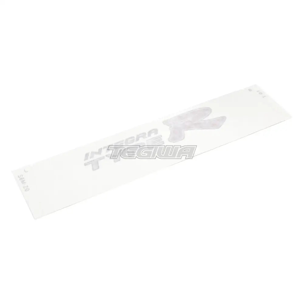 Genuine Honda Rear Quarter Side Type-R Sticker Decal Integra Type-R DC5 Type A