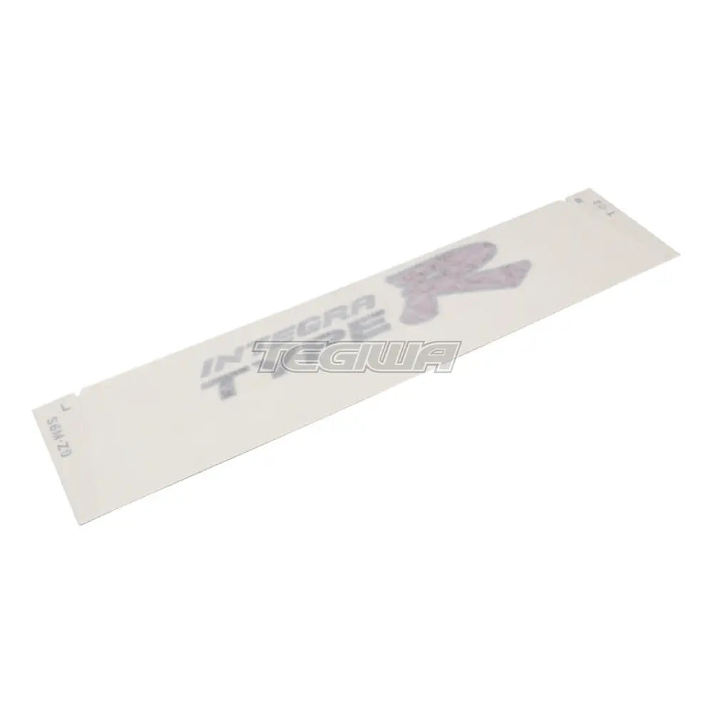 Genuine Honda Rear Quarter Side Type-R Sticker Decal Integra Type-R DC5 Type B