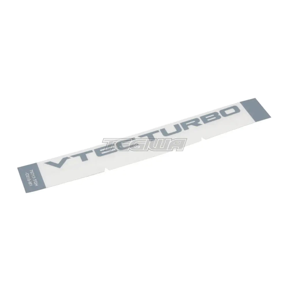 Genuine Honda VTEC Turbo Decal Sticker Civic Type-R FK8