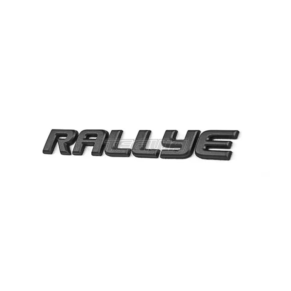 Genuine Toyota Black Rallye Badge GR Yaris 20+