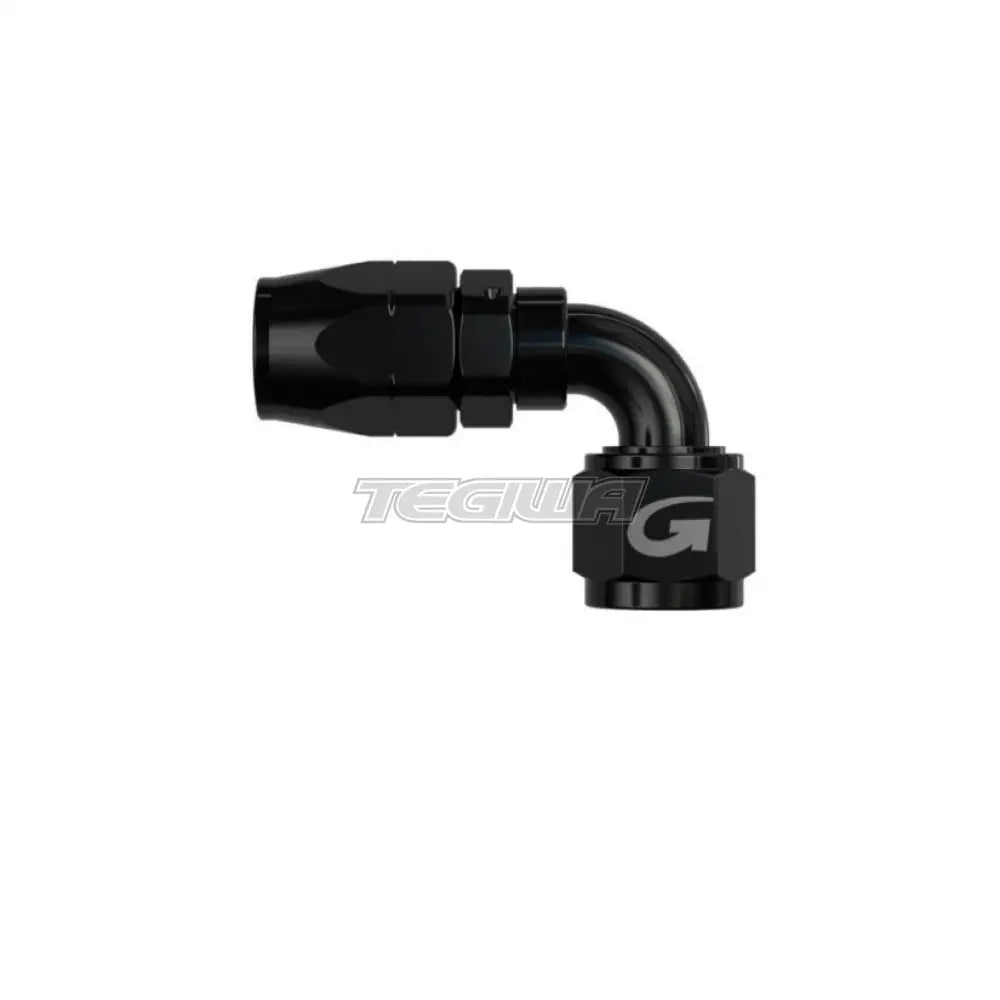 Goodridge 1136 Maxflow Hose End Fitting 90 Degree / An4 Black Hoses & Fittings