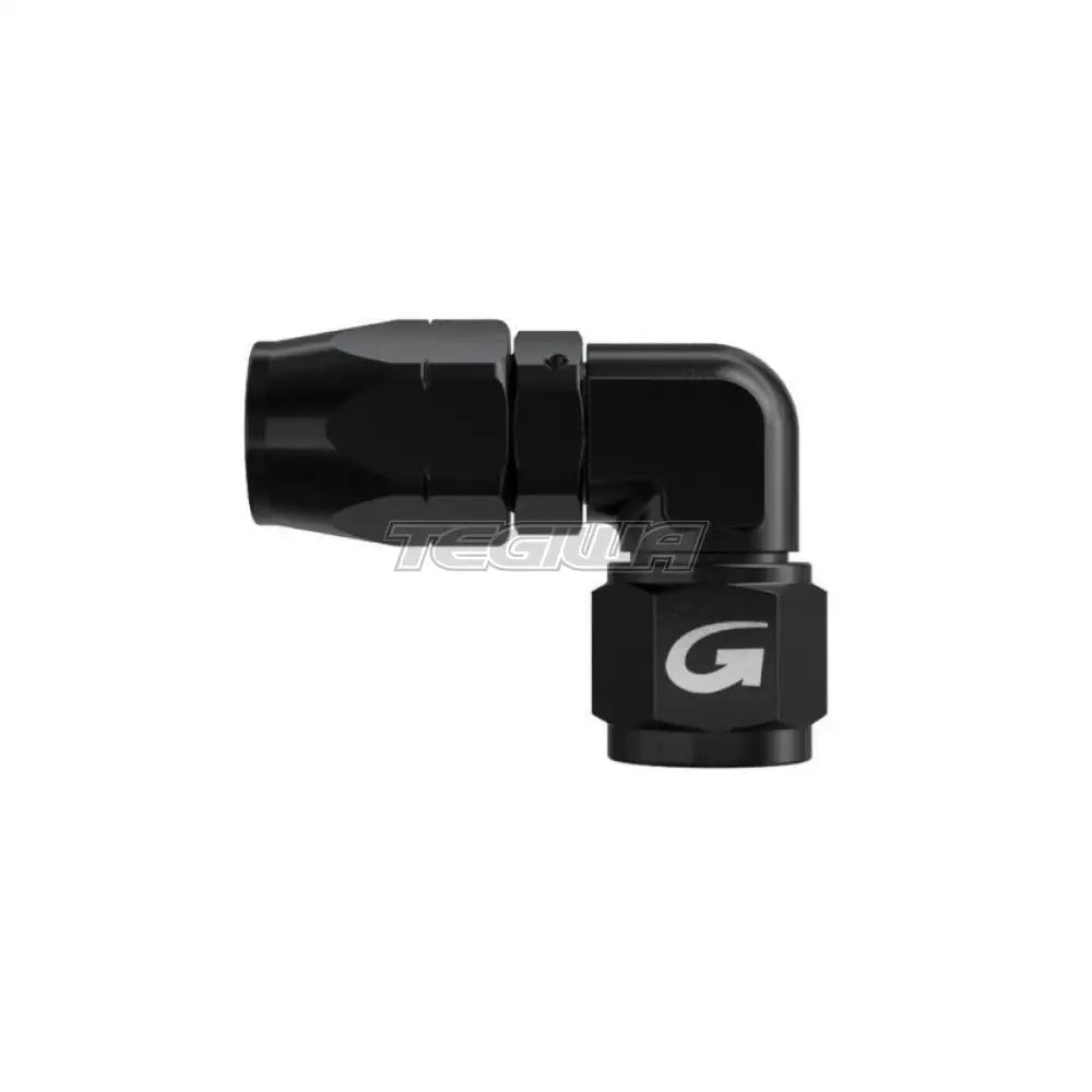 Goodridge 200 Series Forged Hose End Fitting 90 Degree / An6 Black Hoses & Fittings