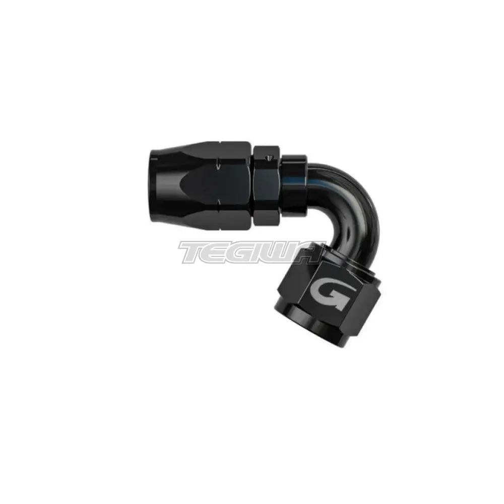 Goodridge 200 Series Reusable Cutter Fitting 120 Degree / An6 Black Hoses & Fittings