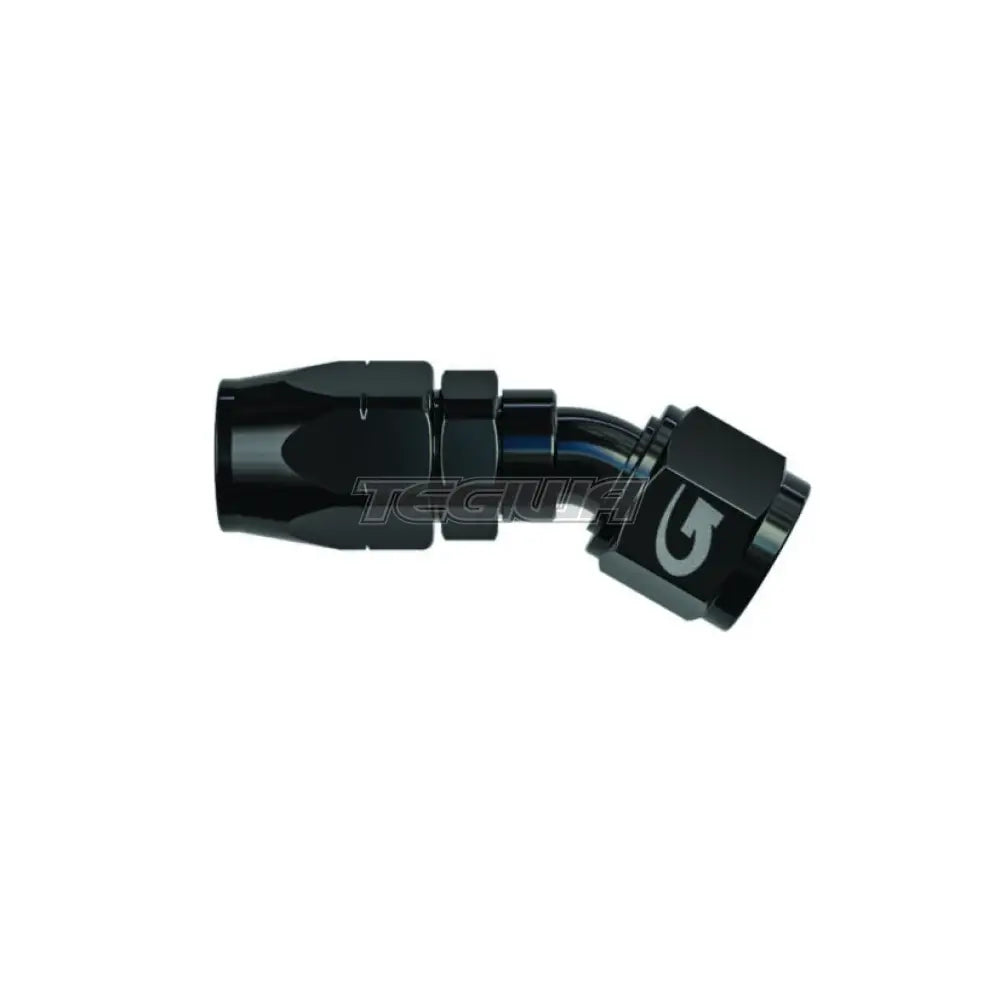 Goodridge 200 Series Reusable Cutter Fitting 30 Degree / An6 Black Hoses & Fittings