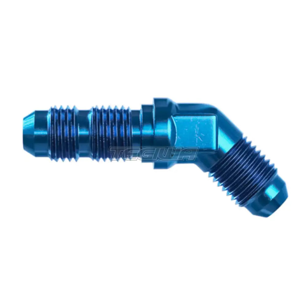 Goodridge 45 Degree Male Bulkhead Adaptor 3/8 X 24 Jic An3 / Aluminium Hoses & Fittings