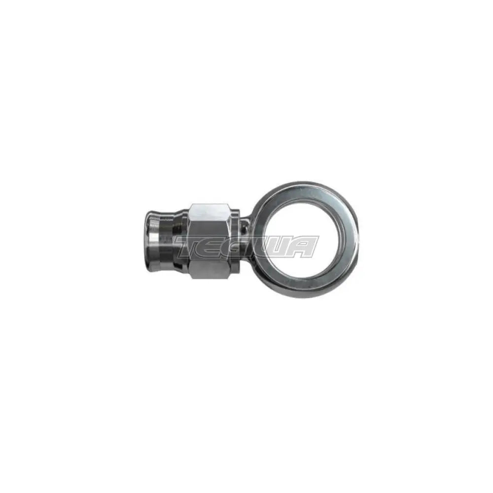 Goodridge 600 Series Reusable Banjo Fitting An3 Straight / 10Mm Hole Chrome Brake Lines