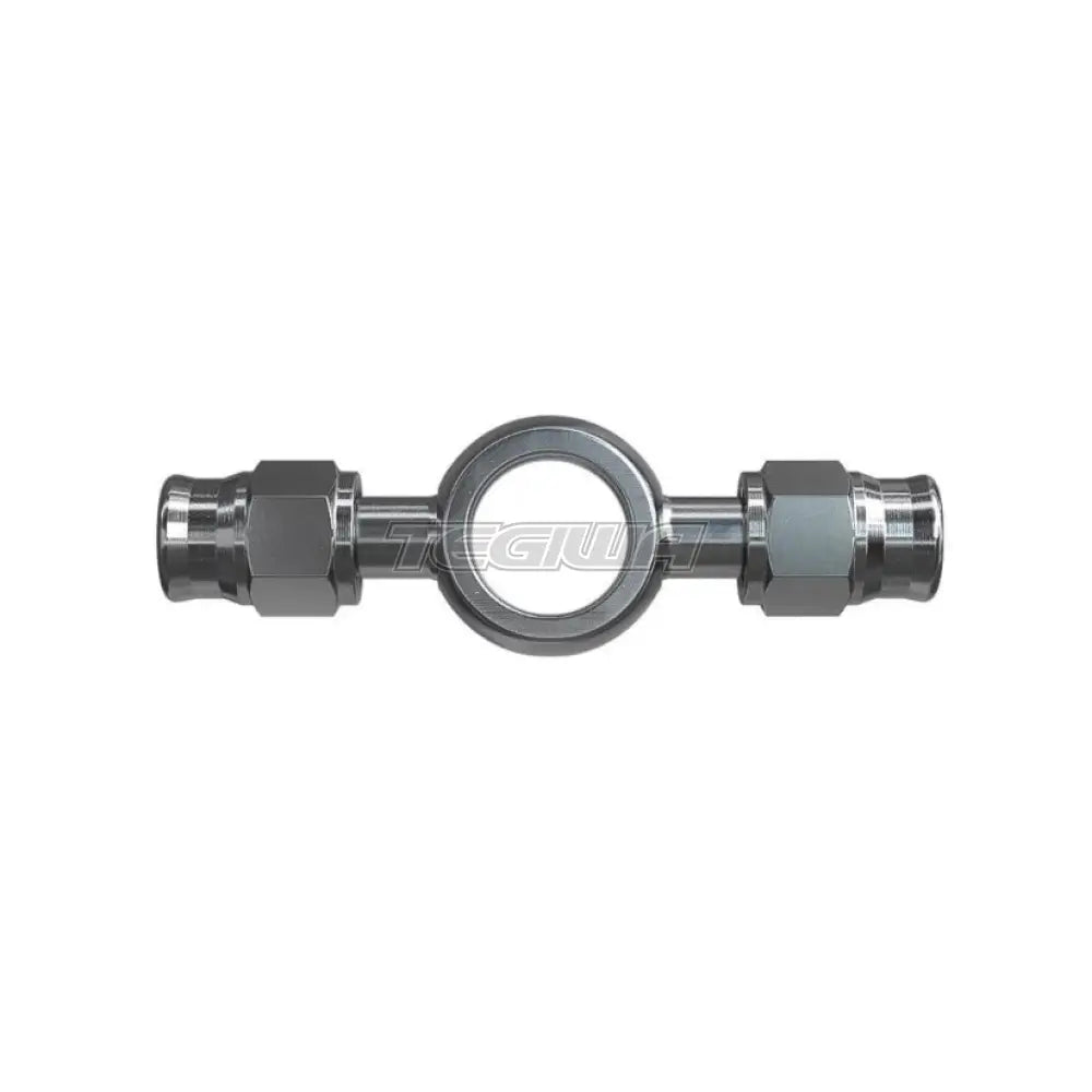 Goodridge 600 Series Reusable Banjo Fitting An3 Straight Extended Double / 10Mm Hole Zinc Plated