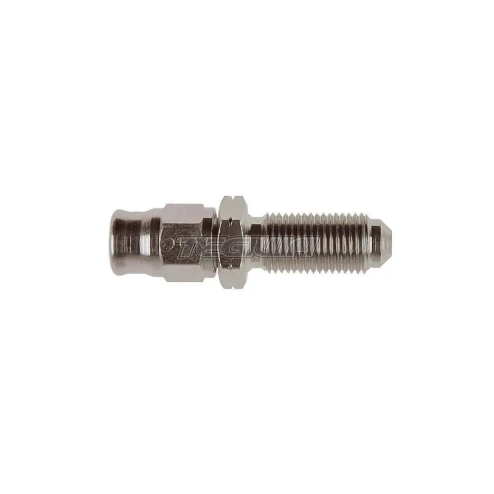 Goodridge 600 Series Reusable Hose Fitting An3 Straight Bulkhead / M10 X 1.25Mm Convex Zinc Plated