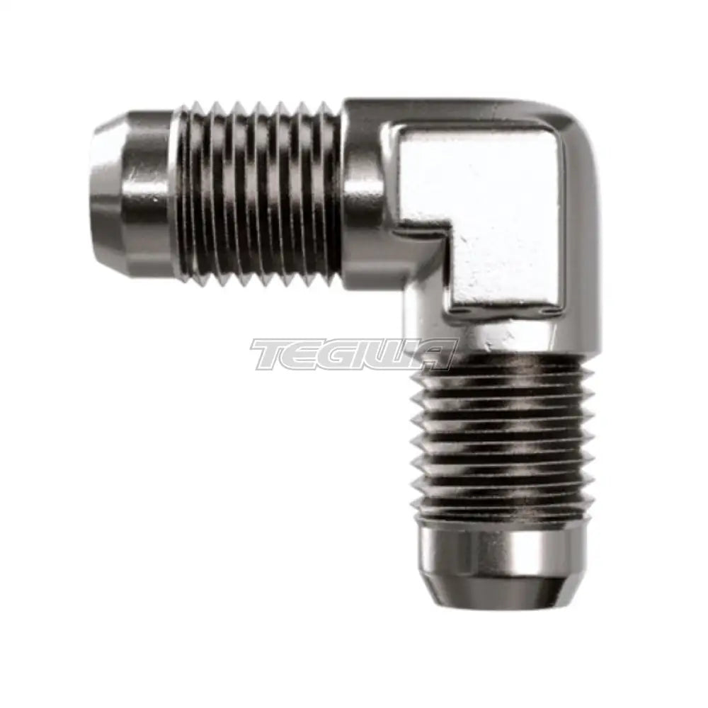 Goodridge 90 Degree Elbow Male 3/8 X 24 Jic An3 / Stainless Steel Hoses & Fittings