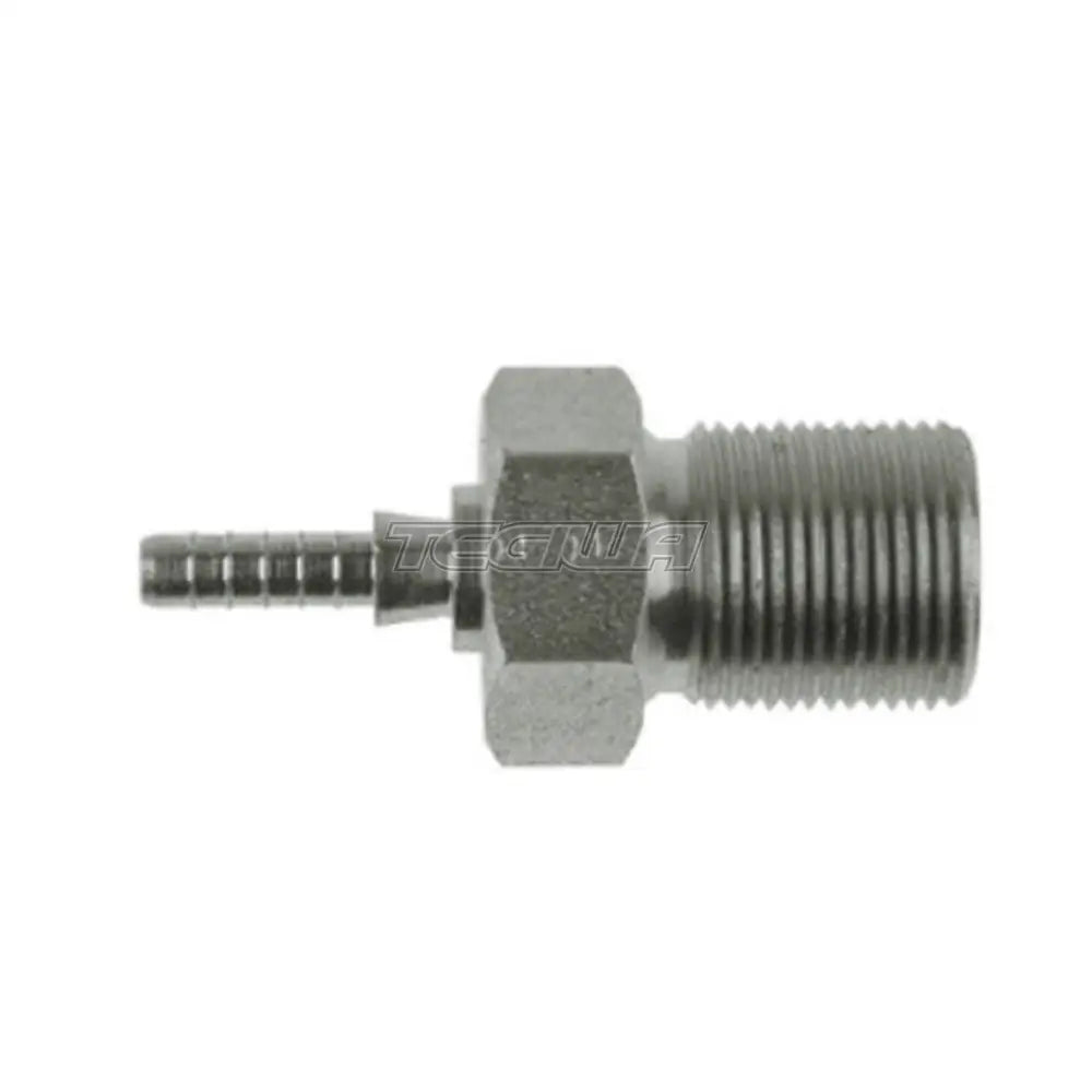 Goodridge Fixed Female Bulkhead Concave Seat Crimp Metric M10 X 1.00 Internal Thread With 5/8