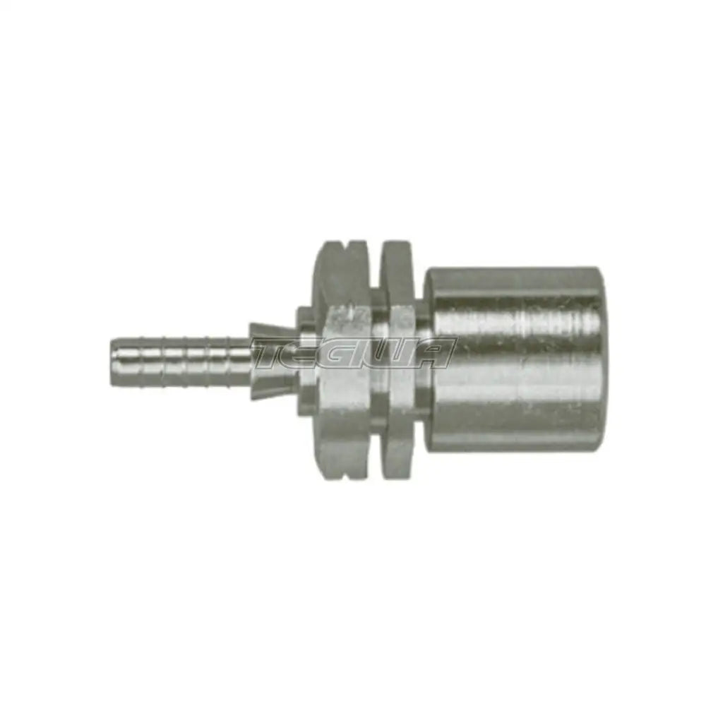 Goodridge Fixed Female Bulkhead Convex Seat Crimp M10 X 1.00 / Stainless Steel Hoses & Fittings