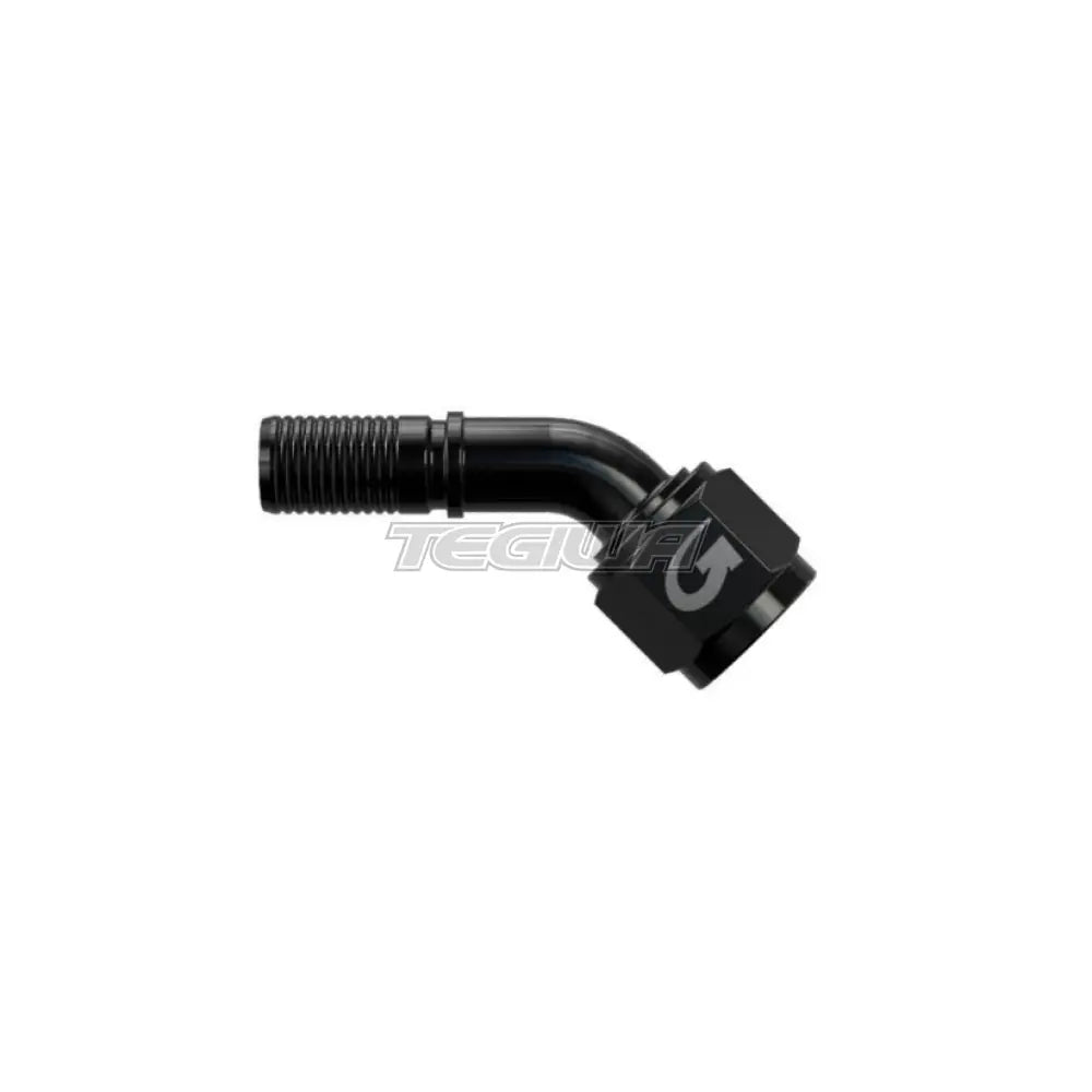 Goodridge G-Line Hose End 45 04 Black Hoses & Fittings