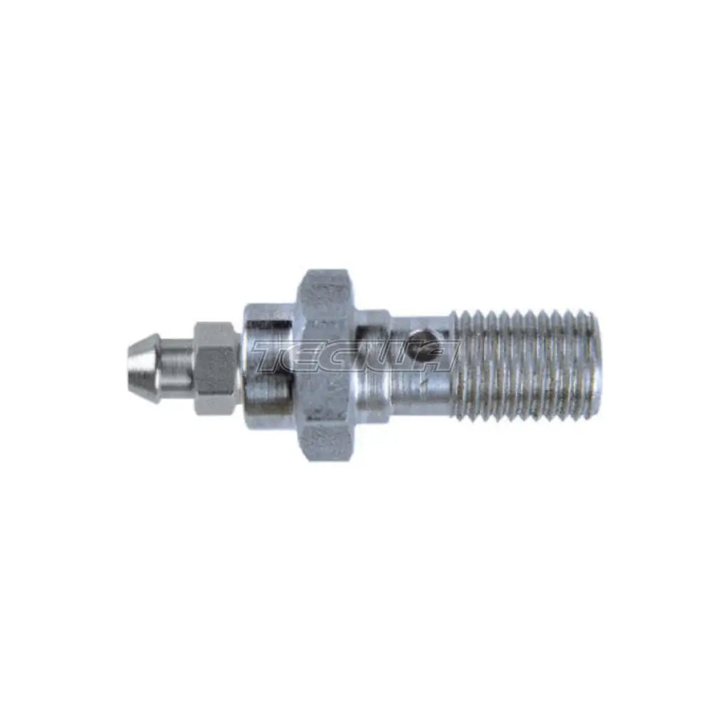 Goodridge Jic Single Banjo Bolt 600 Series 3/8 An3 With Bleed Nipple / Stainless Steel Brake Lines