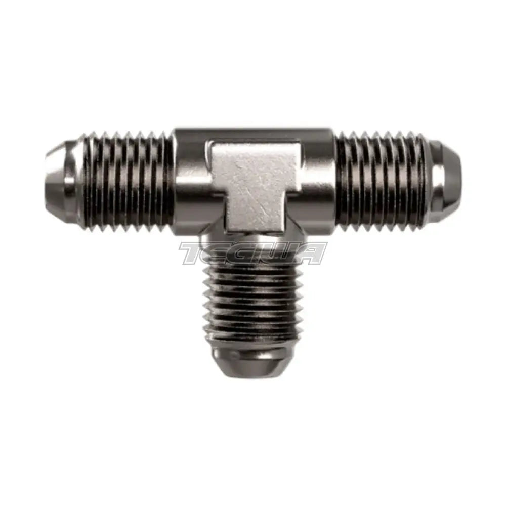 Goodridge Male Tee Adaptor 3/8 X 24 Jic An3 / Stainless Steel Hoses & Fittings