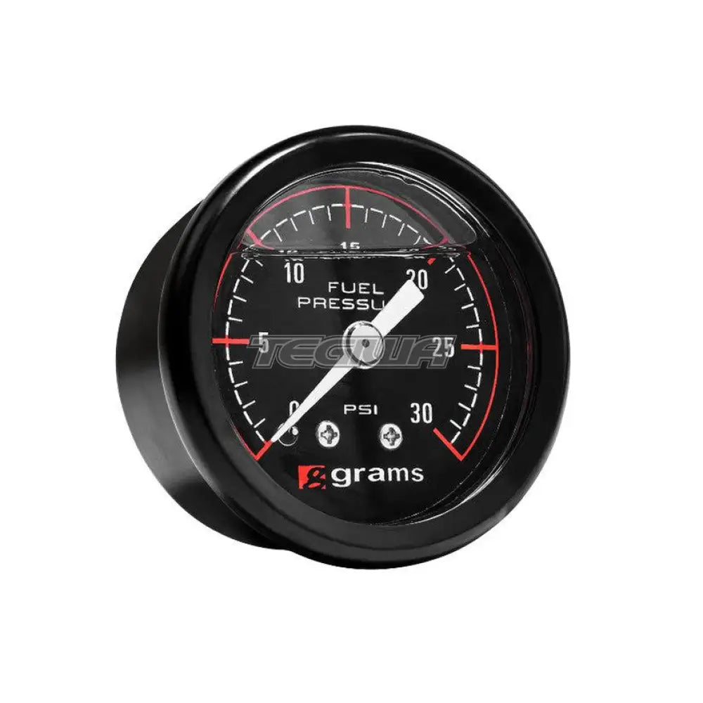 Grams Performance Fuel Pressure Gauge 30psi