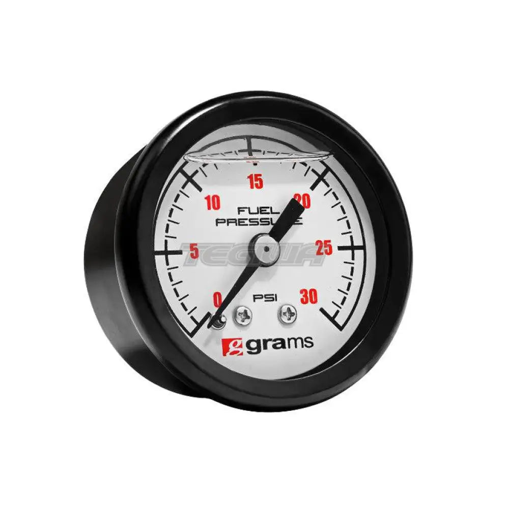 Grams Performance Fuel Pressure Gauge 30psi