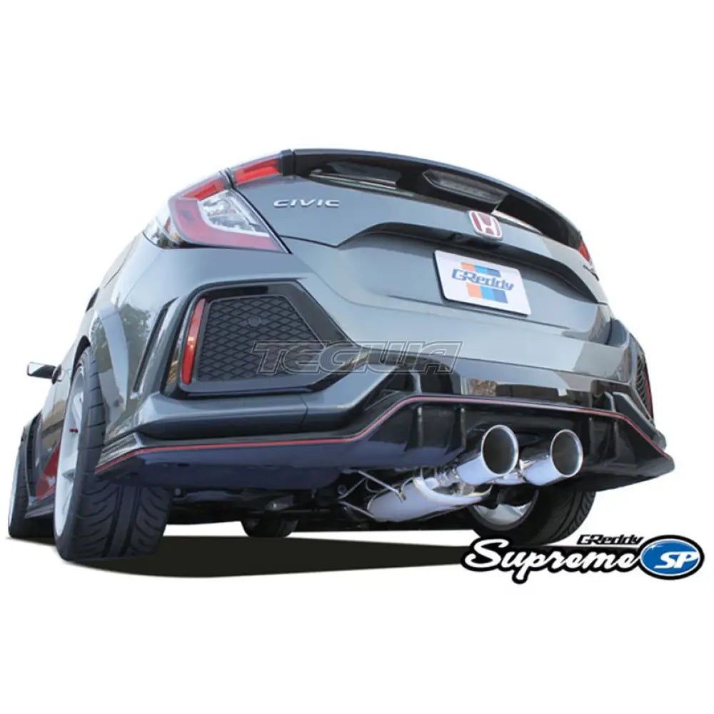 GReddy Supreme SP Exhaust Twin Tips Honda Civic Type R FK8 17-21