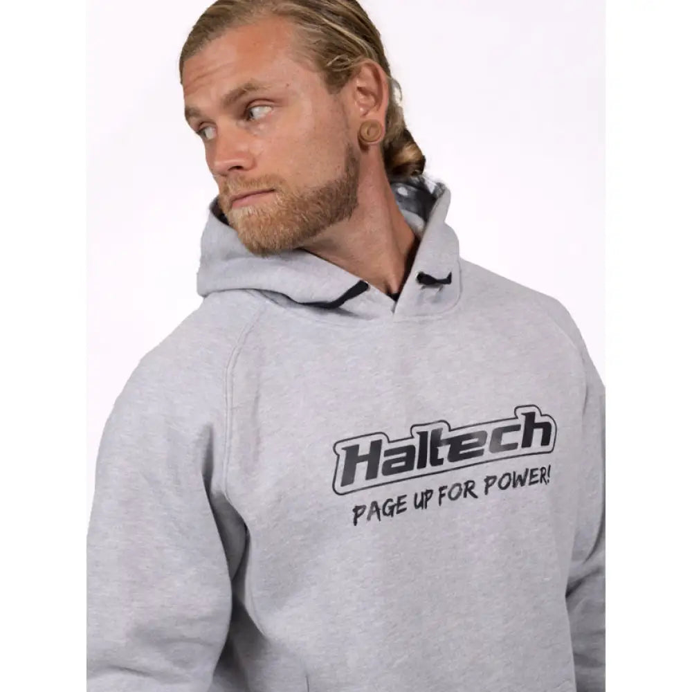 Haltech Classic Hoodie Grey Hoodies