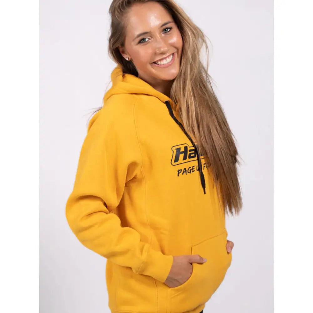 Haltech ’Classic’ Hoodie Yellow Hoodies