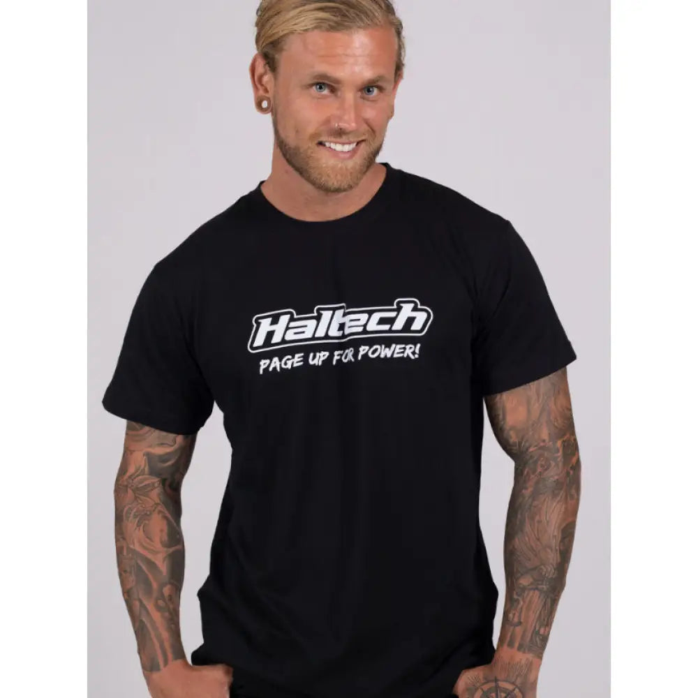 Haltech Classic T-Shirt Black T-Shirts