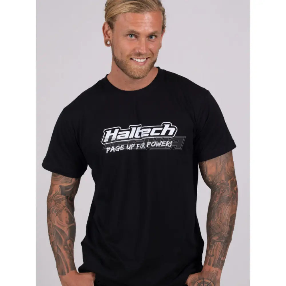 Haltech Classic T-Shirt Black T-Shirts