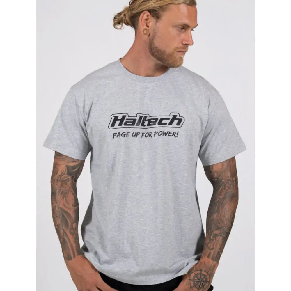 Haltech Classic T-Shirt Grey T-Shirts