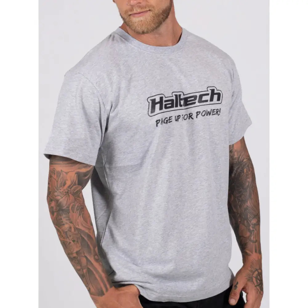 Haltech Classic T-Shirt Grey T-Shirts