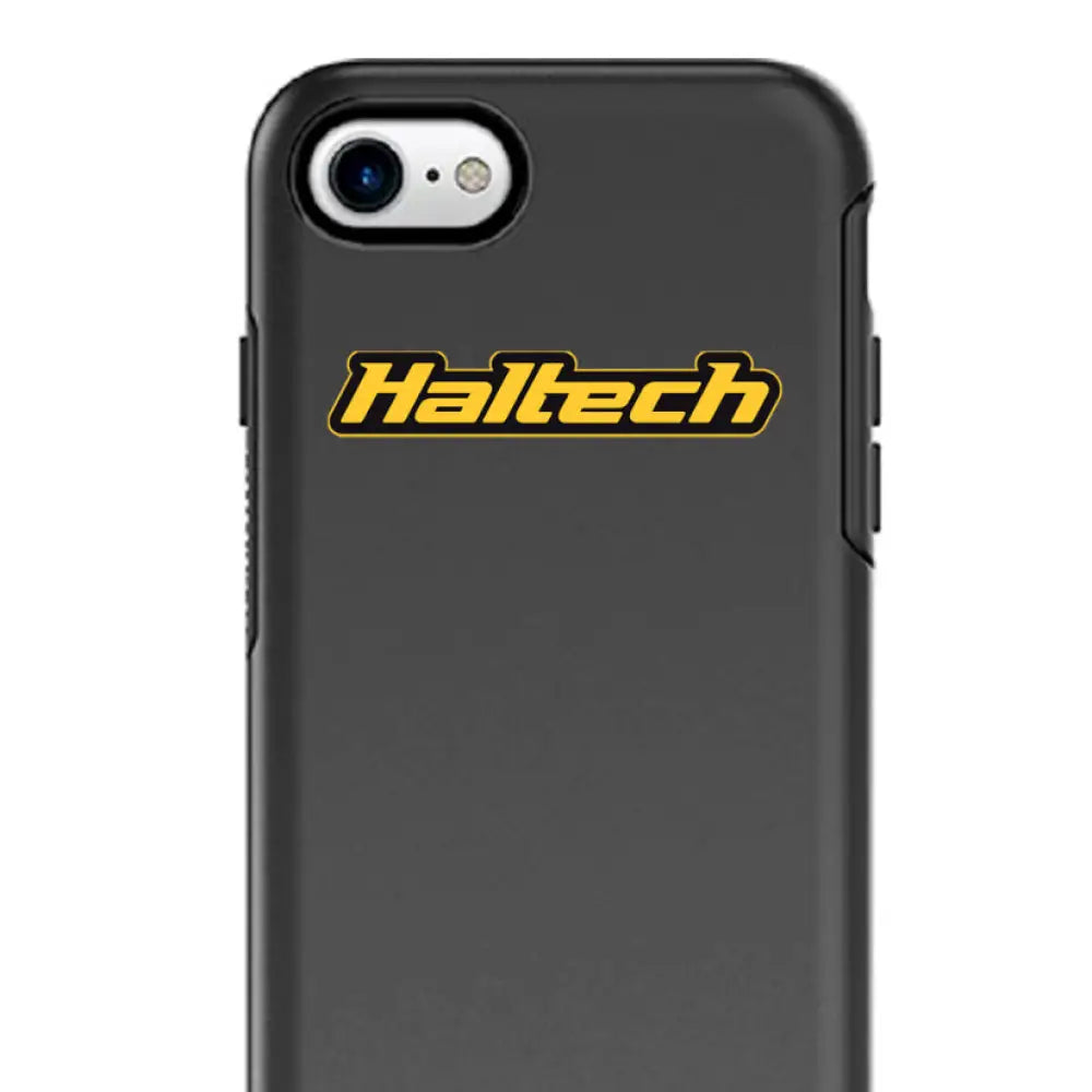 Haltech Logo Sticker Yellow And Black Decals & Stickers