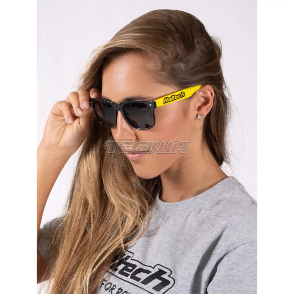 Haltech Sunglasses Black And Yellow Genuine Accessories