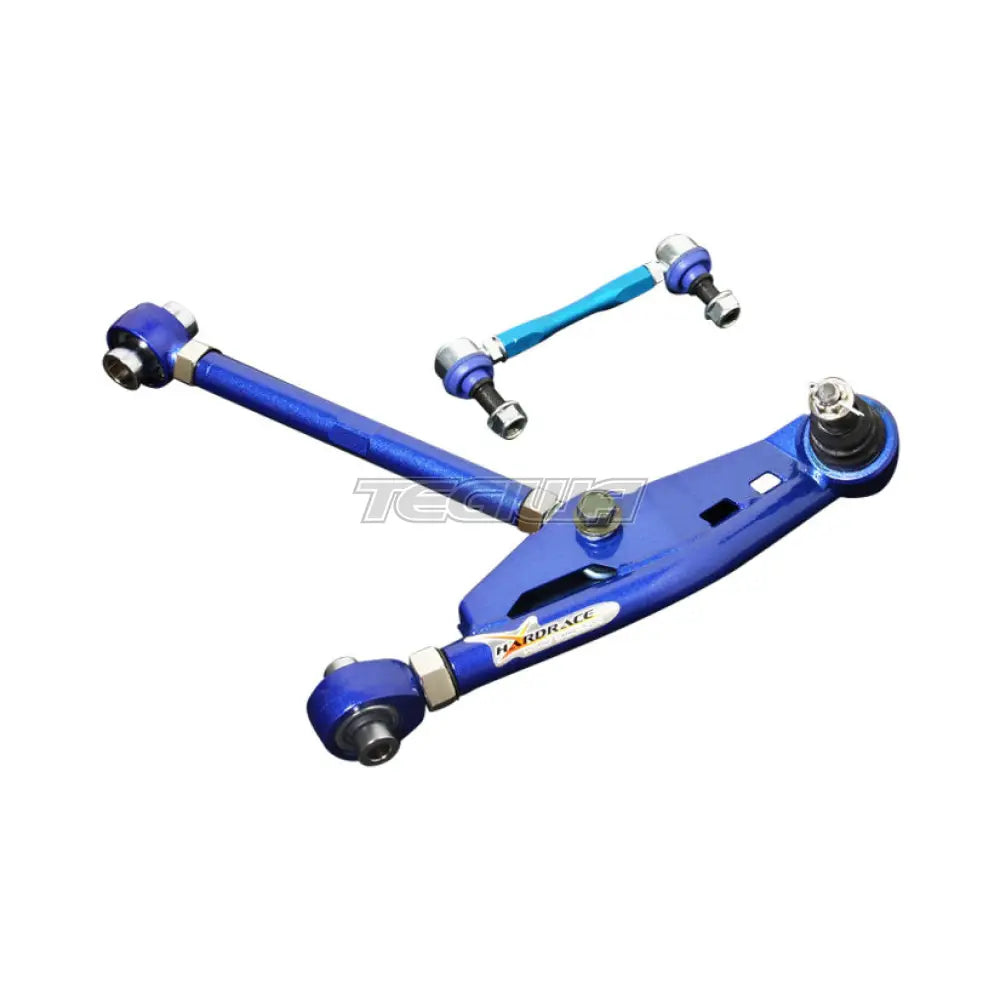 Hardrace Adjustable Front Lower Control Arms With Spherical Bearings 4Pc Set Toyota GT86 Subaru BRZ