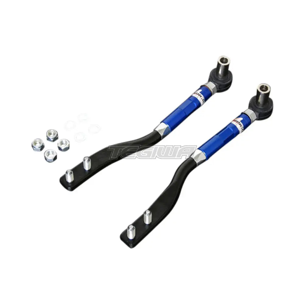 Hardrace Adjustable High Angle Front Tension Rod V2 With Spherical Bearings 2Pc Set Nissan 200Sx