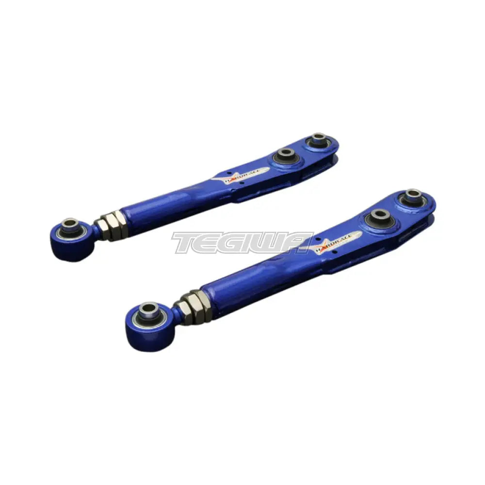 Hardrace Adjustable Rear Lower Control Arm With Spherical Bearings 2Pc Set Mitsubishi Evo 4-9 96-07