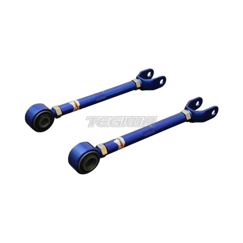 Hardrace Adjustable Rear Traction Rod With Hardened Rubber Bushes 2Pc Set Nissan 350Z Z33 Infiniti G35