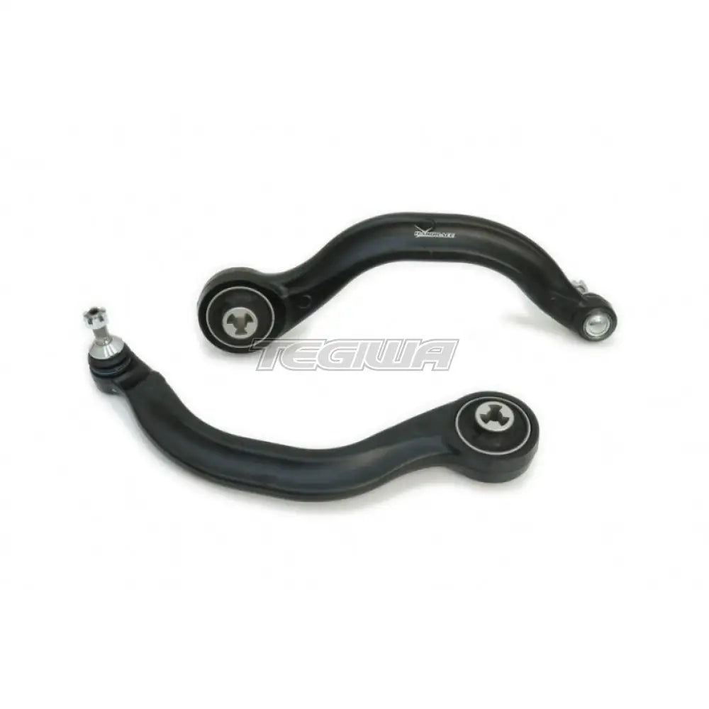 Hardrace Front Lower Rear Curved Arm Hardened Rubber Tesla Model 3 17- Y 20 + 2Pcs Camber & Control