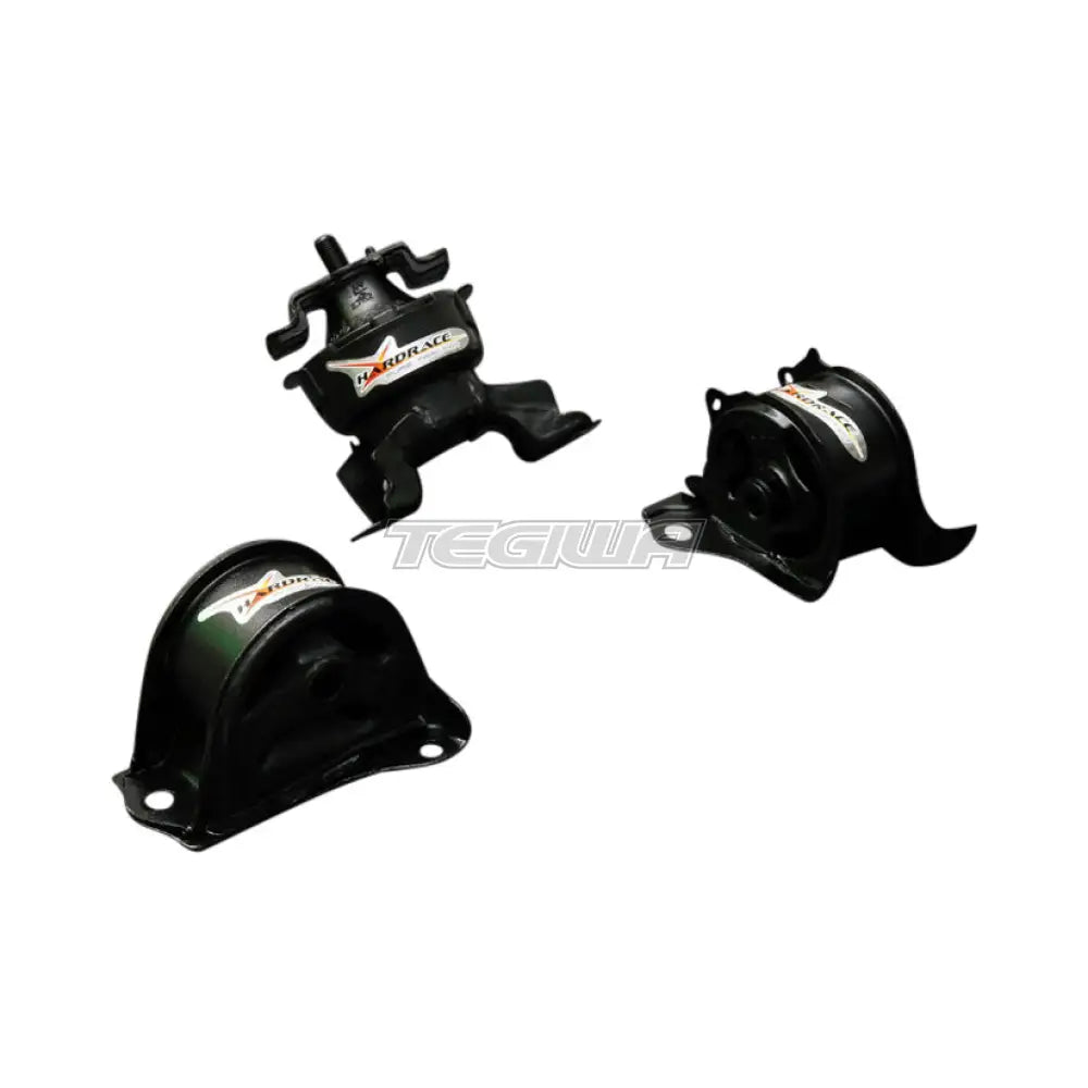 Hardrace Hardened Engine Mounts 5Pc Set Without Front Mounts Honda Civic EK B-Series D-Series 96-00