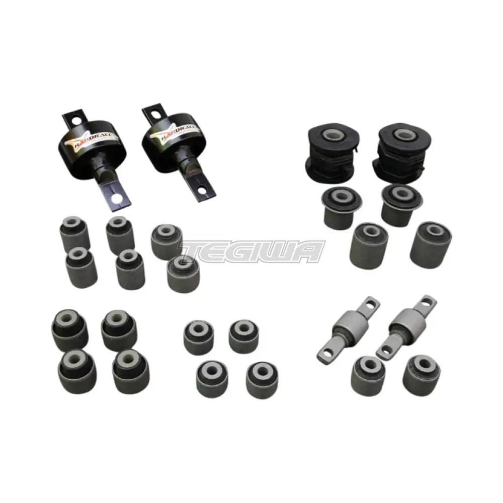 Hardrace Hardened Rubber Complete Arm Bushes Set 26Pc Set Honda Civic EK USDM 96-99