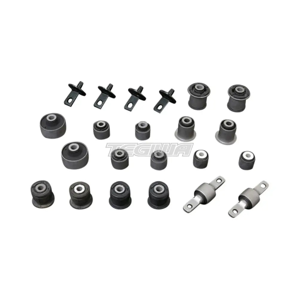 Hardrace Hardened Rubber Complete Bushing Kit 22Pc Set Honda Civic Si 01-06 - Clearance Bushes