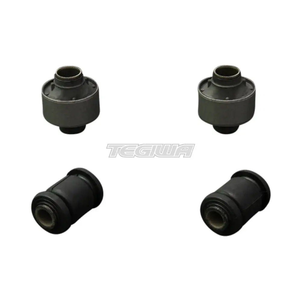 Hardrace Hardened Rubber Front Lower Arm Bushes 4Pc Set Toyota Corolla Ae110