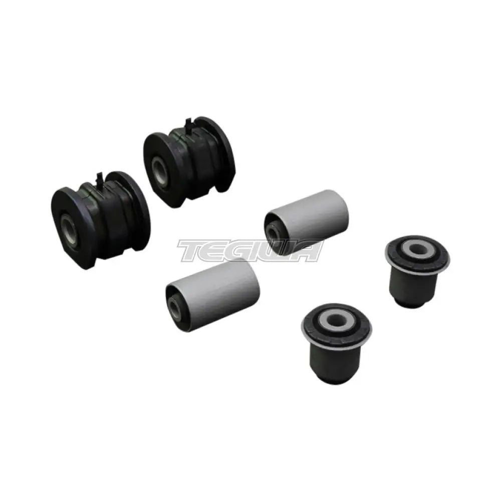 Hardrace Hardened Rubber Front Lower Arm Bushes 6Pc Set Honda Civic EK JDM USDM Si 96-00