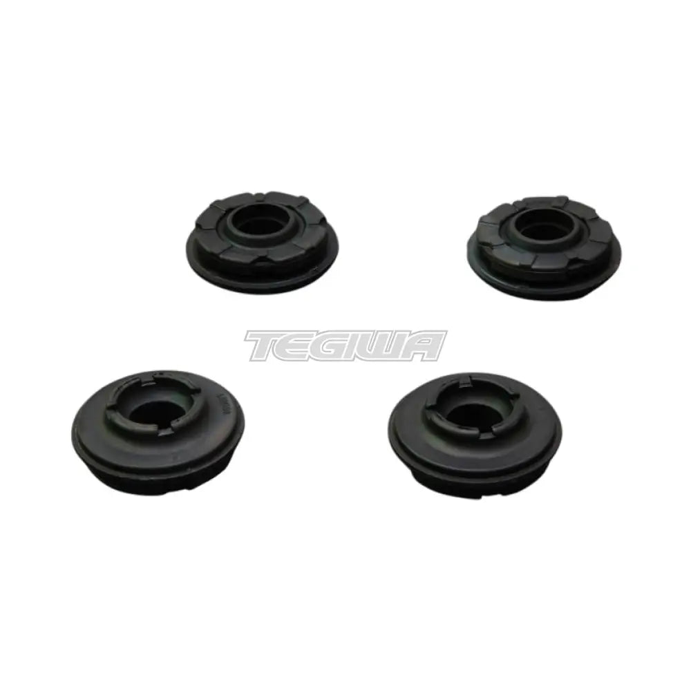 Hardrace Hardened Rubber Front Tension Rod Bushes 4Pc Set Toyota Hiace Kdh200