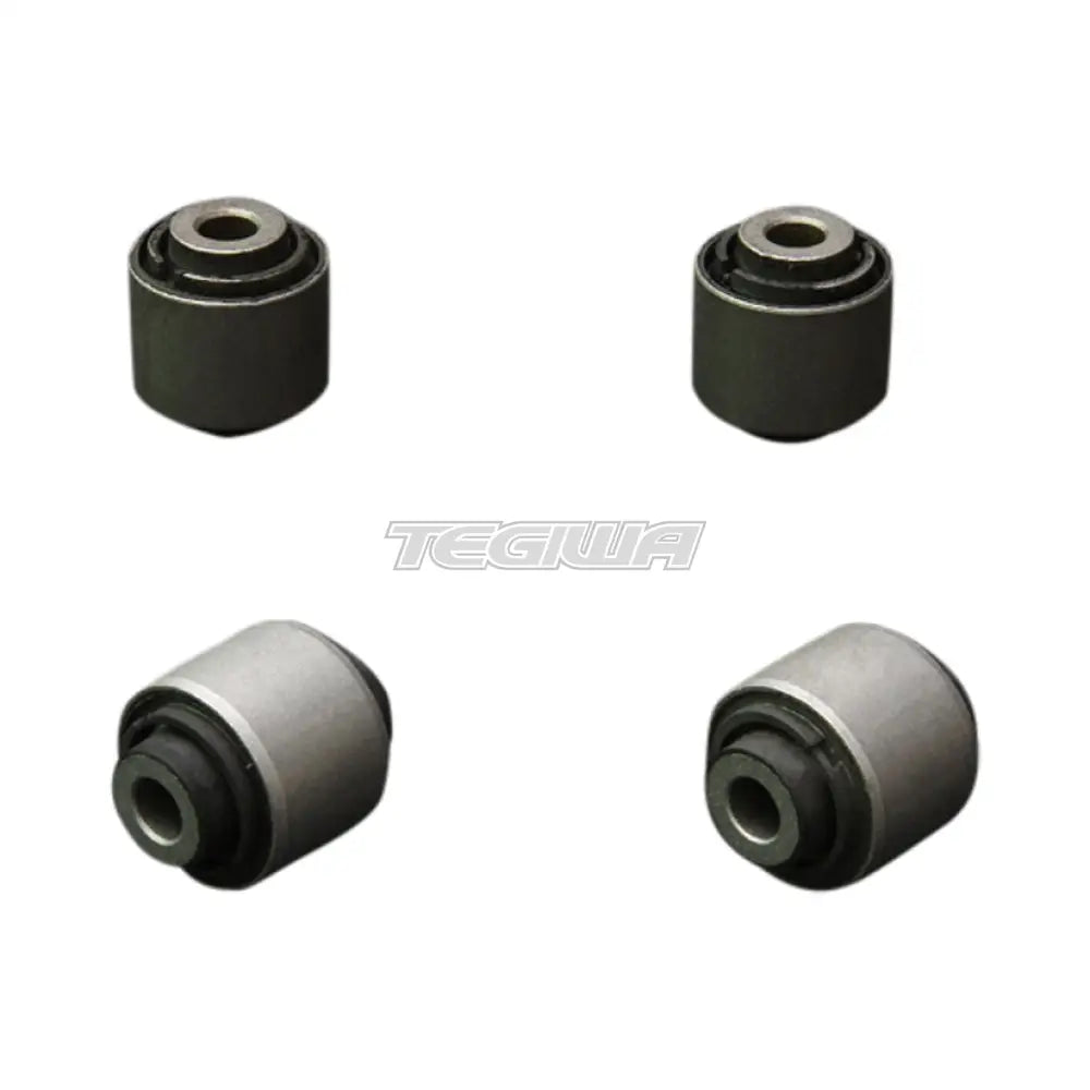 Hardrace Hardened Rubber Rear Front Lower Arm Bushes 4Pc Set Honda Accord 98-07