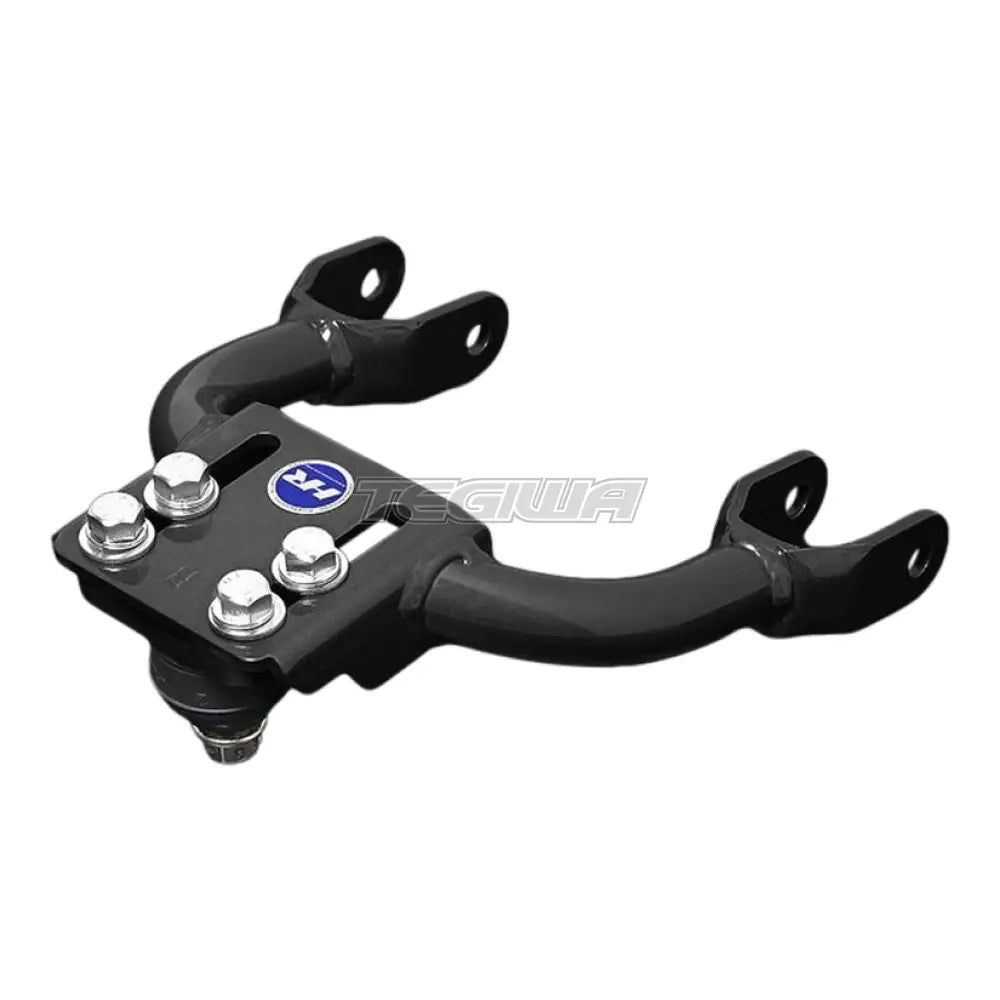 Hardrace Honda Civic EG Front Upper Adjustable Control Arm - No Bushings Black 2Pcs/Set