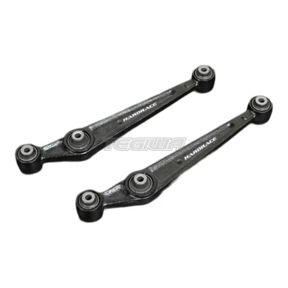 Hardrace Honda Civic EG Rear Lower Control Arm Black - (Hardened Rubber-Oe Style Arm) 2Pcs/Set