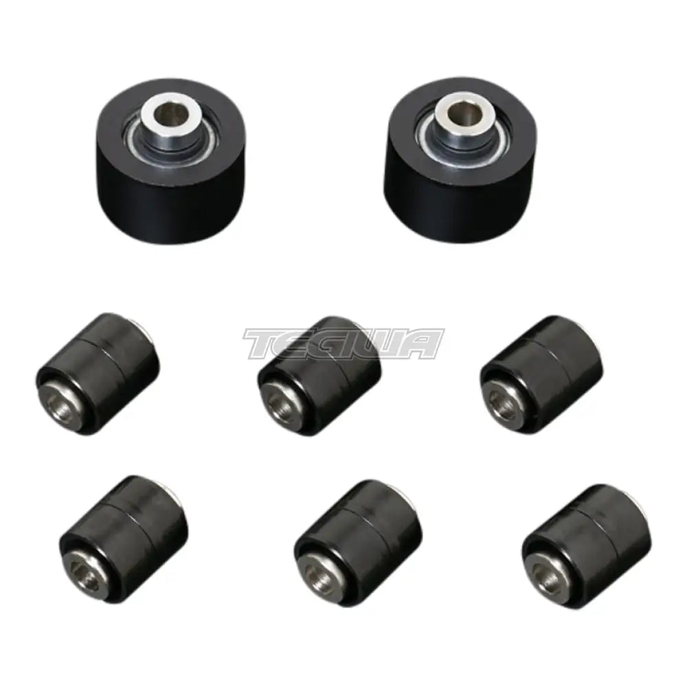 Hardrace Rear Knuckle Bushing Pillow Ball 8Pc Set For Hicas Removal Skyline R33 93-98 Bushes