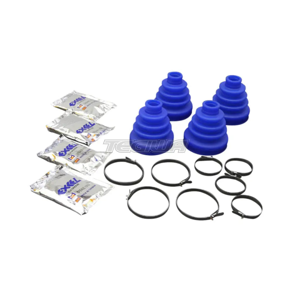 Hardrace Silicone Cv Boot Kit 4Pc Set Nissan 200SX S14