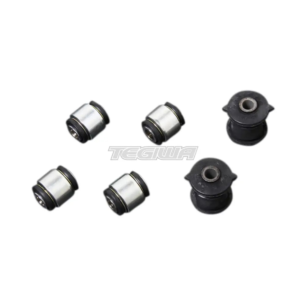 Hardrace Spherical Bearings And Hardened Rubber Rear Knuckle Bushes 6Pc Set Lexus Rx330 03-08