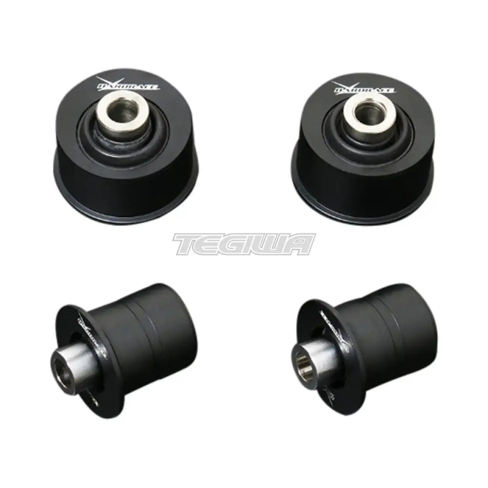 Hardrace Spherical Bearings Front Lower Arm Bushes Caster Increase 4Pc Set Honda Civic EP3 Integra DC5 01-05