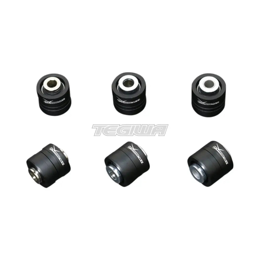 Hardrace Spherical Bearings Rear Knuckle Bushes 6Pc Set Honda Civic EP3 01-05